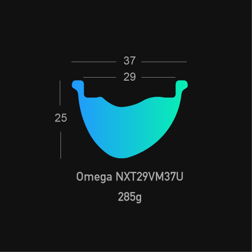 [Vista] Omega 29" Carbon Mountain Bicycle Cross Country Rim 37mm 285g