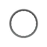 [Premium Wave] 28mm Width Asymmetric Carbon Fiber Road Bike Rim 35/40/45/50mm from 360g