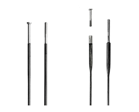 Carbon Fiber Bicycle Spokes Ultralight, High Intensity, Excellent Rigidity